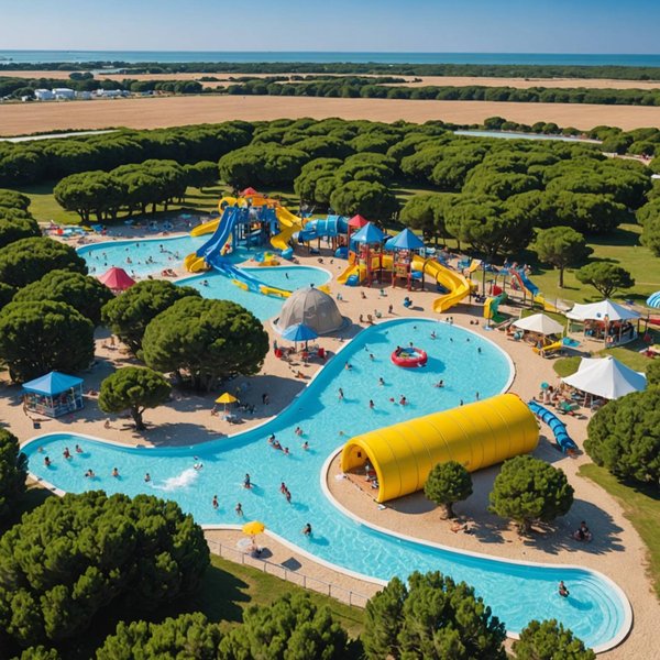Découvrez le Bonheur en Vacances : Camping avec Parc Aquatique à l'Île de Ré