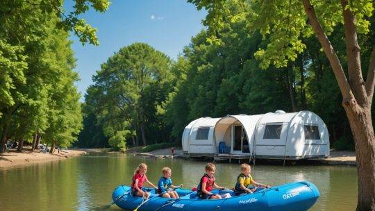 Vacances en Famille : Découvrez les Meilleurs Activités Aquatiques dans un Camping Près de la Mer en Pays de la Loire