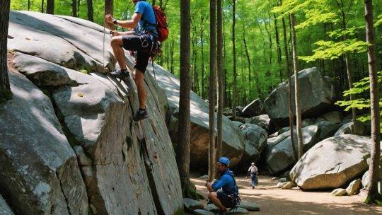 Escalade à Fontainebleau: Découvrez le Meilleur Camping à Proximité pour une Aventure Authentique !